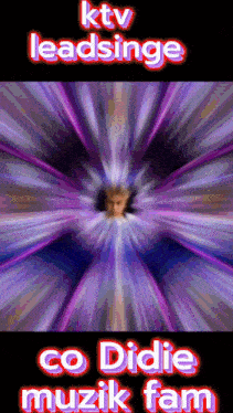 a purple background with the words ktv leadsinge