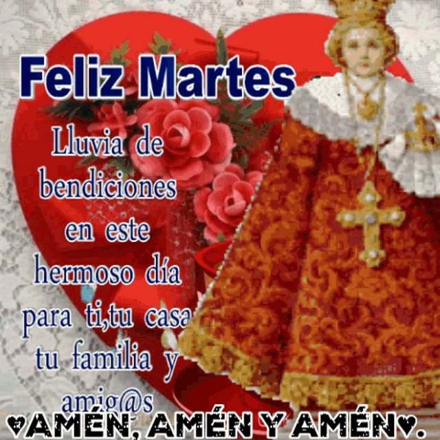 Feliz Martes Santo Niño GIF - Feliz Martes Santo Niño Amen GIFs