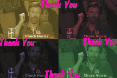 Chuck Norris Thank You GIF - Chuck Norris Thank You Thanks GIFs