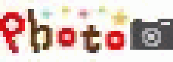 a blurry picture of the word photo and a camera