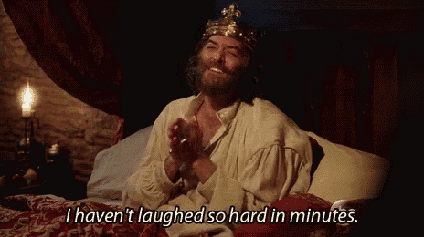 Laugh Galavant GIF