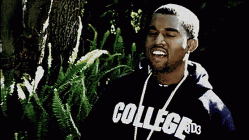 College GIF - Kanye West College GIFs