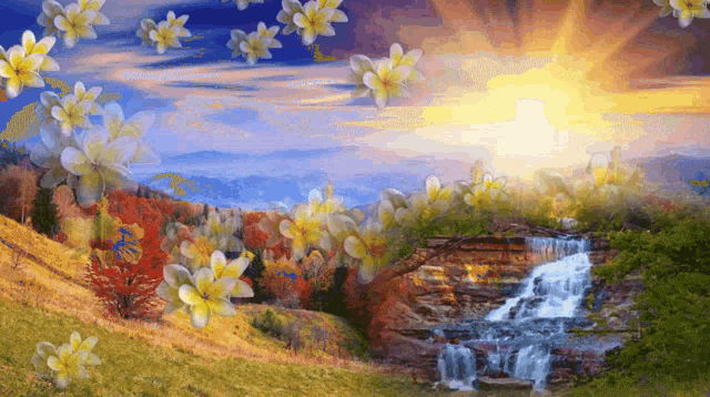 Good Morning Nature GIF - Good Morning Nature Flowers GIFs