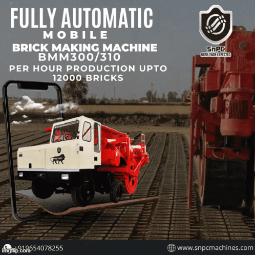 Snpc Machines Brick Making Machine GIF - Snpc Machines Brick Making Machine Fully Automatic Brick Making Machine GIFs