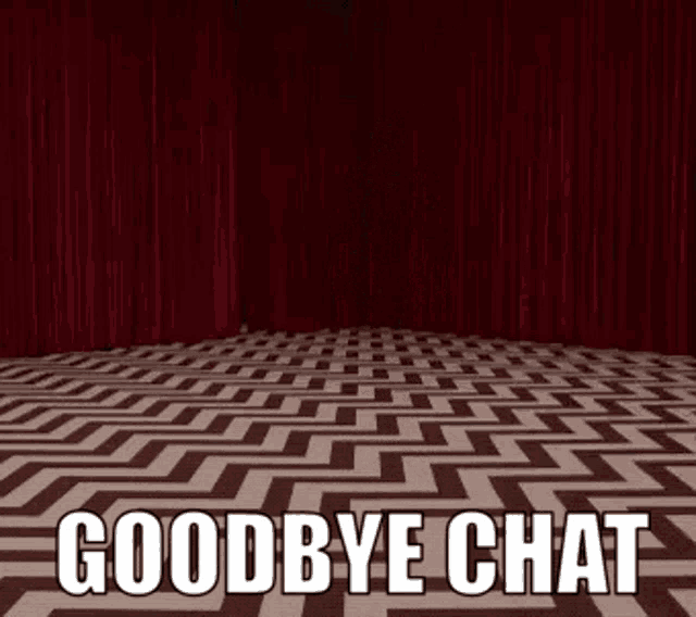Twin Peaks Goodbye Chat GIF - Twin Peaks Goodbye Chat GIFs