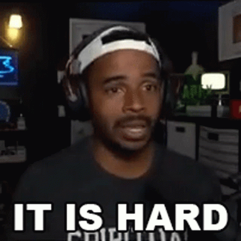 It Is Hard Evan Raynr GIF - It Is Hard Evan Raynr Raynday Gaming GIFs