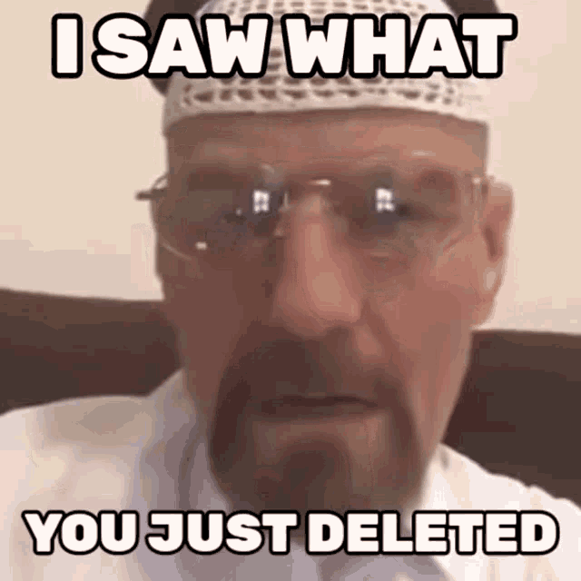 I Saw What You Just Deleted GIF - I Saw What You Just Deleted GIFs