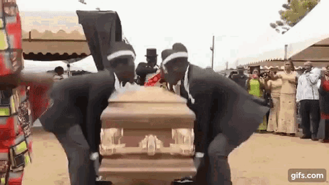 Coffine Funeral GIF - Coffine Funeral Dance GIFs