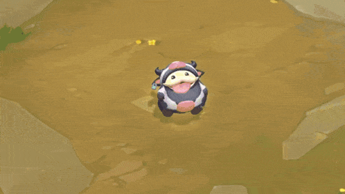 a panda bear is surrounded by glowing lights