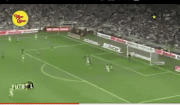 a soccer game is being played in a stadium with telcel advertising on the sidelines