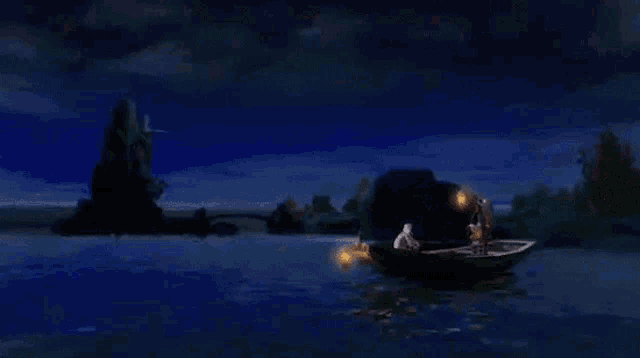 Rowing A Boat The Witcher GIF - Rowing A Boat The Witcher Voyage GIFs
