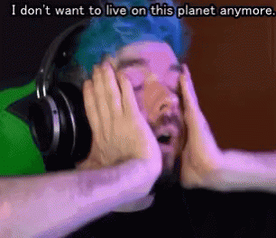 Jacksepticeye I Dont Want To Be On This Planet Anymore GIF - Jacksepticeye I Dont Want To Be On This Planet Anymore GIFs