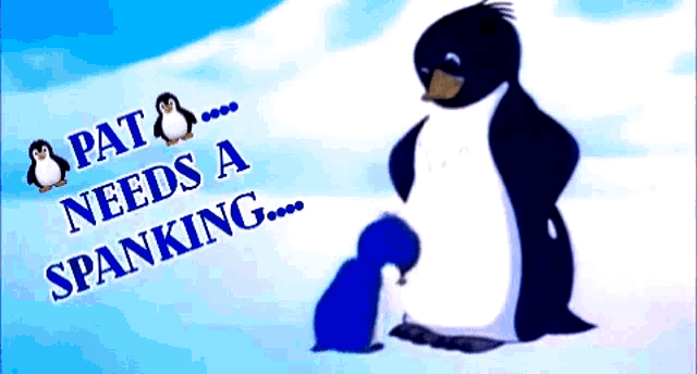 Pat Penguin GIF - Pat Penguin Spank GIFs