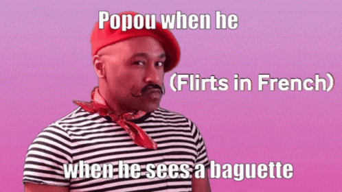 Popou Baguette GIF - Popou Baguette French GIFs