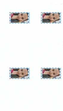 a collage of photos of a woman with the word pepsi on the bottom