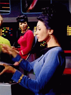 Uhura Tos GIF - Uhura Tos Star Trek GIFs