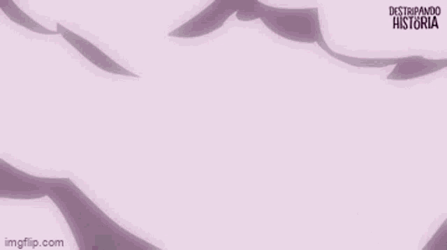 a cartoon of a man in a bathtub with a purple background and the words destroyando historia on the bottom .