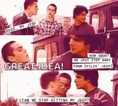 Teen Wolf Jeep GIF - Teen Wolf Jeep Great Idea GIFs