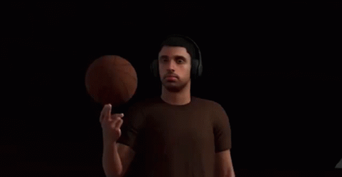 Rolling The Ball Rolling The Ball On Your Finger GIF - Rolling The Ball Rolling The Ball On Your Finger Vikkstar123 GIFs