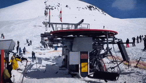 Ski Lift Accident GIF - Ski Lift Ski Lift Fall Ski Lift Fail GIFs