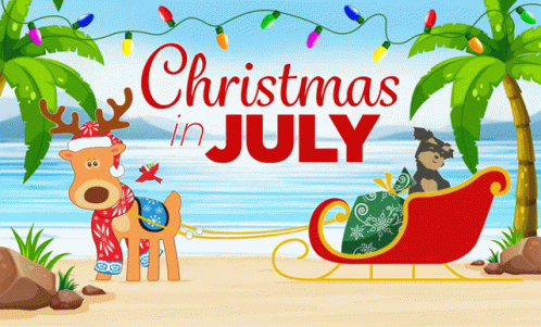 Christmas In July GIF