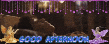 a picture of a person sleeping with the words good afternoon in the corner