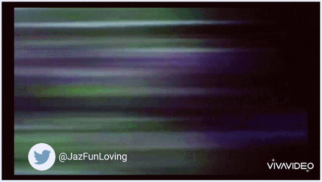 a screen with a twitter logo and the words @jazfunloving on it