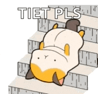a cat is laying on its back on some stairs .