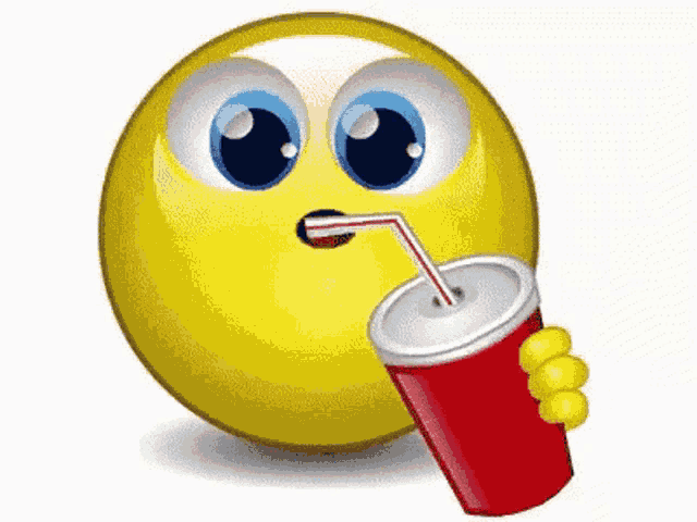 Emoji Sip GIF - Emoji Sip Drink GIFs