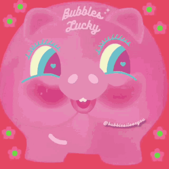 Bubbles Bubblesiloveyou GIF - Bubbles Bubblesiloveyou Pink GIFs