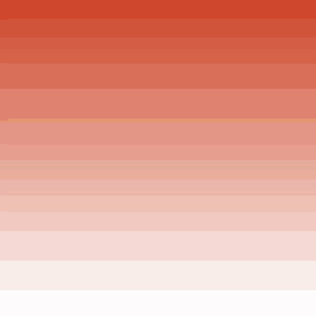 a red and white gradient background with a few lines .