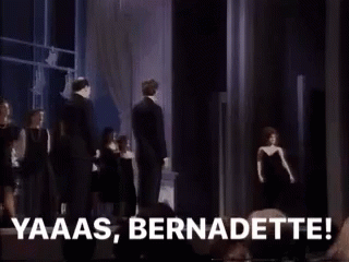 Yas Bernadette GIF - Yas Bernadette Peters GIFs