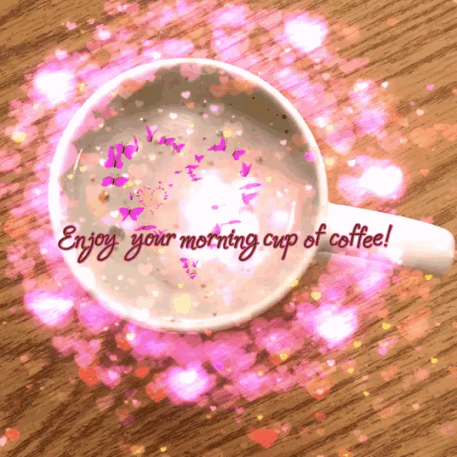 Good Morning Enjoy GIF - Good Morning Enjoy Coffee GIFs