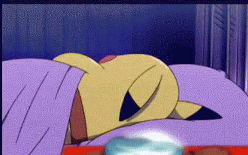 Sleep Bed Time GIF - Sleep Bed Time Pikachu GIFs