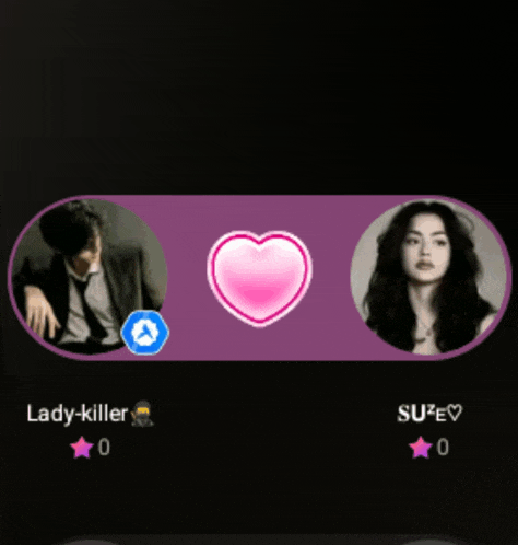 a man and a woman are sitting next to each other on a screen