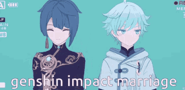 Genshin Genshin Impact GIF - Genshin Genshin Impact Marriage GIFs