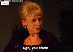 Peggy Mitchell GIF - Peggy Mitchell East Enders You Bitch GIFs