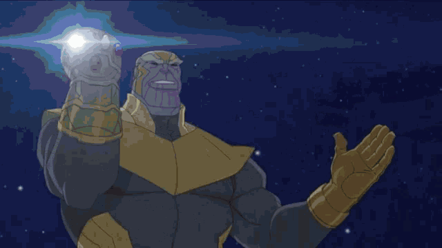 Thanos Mind Stone GIF - Thanos Mind Stone Infinity Stones GIFs