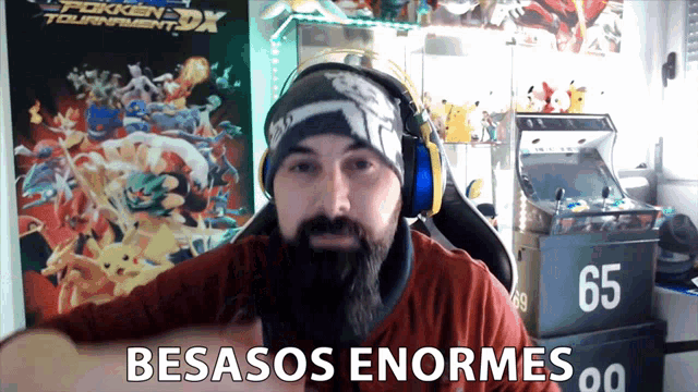 Besasos Enormes Muchos Besos GIF