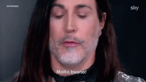 Molto Buono Manuel Agnelli GIF - Molto Buono Manuel Agnelli X Factor Italy GIFs