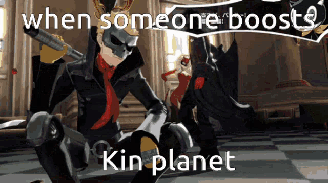 Kin Planet Boost Kin Planet Persona GIF - Kin Planet Boost Kin Planet Persona Kin Planet Victory GIFs