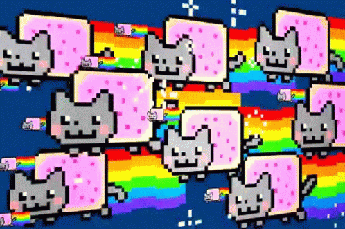 Nyan Nyancats Nyan GIF - Nyan Nyancats Nyan Anon GIFs
