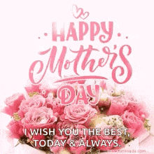 happy mother 's day i wish you the best today and always