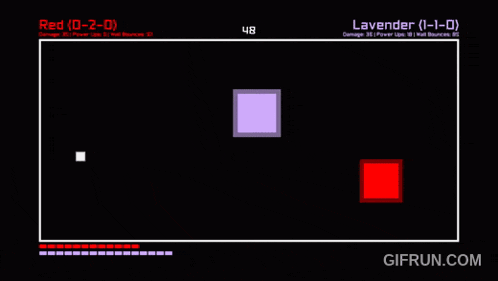 a video game called lavender is being played on gifrun.com