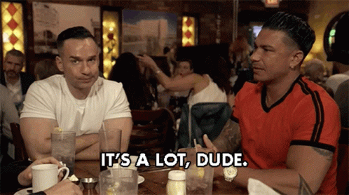 Its A Lot Dude Overwhelming GIF - Its A Lot Dude Overwhelming A Lot To Take In GIFs