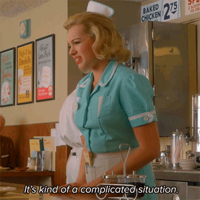 Its Kind Of A Complicated Situation April Warner GIF