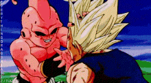 a cartoon of a man fighting another man with the words everything dragon on the bottom right