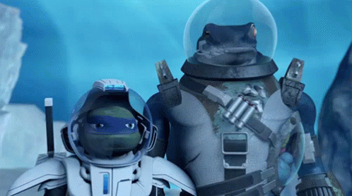 Tmnt Leo And Sal GIF - Teenage Mutant Ninja Turtles Seriously Shrug GIFs