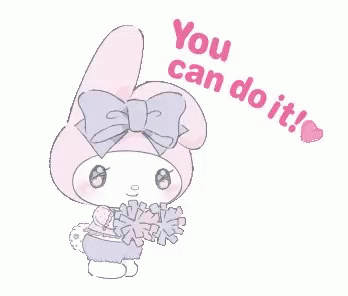 My Melody You Can Do It GIF - My Melody You Can Do It GIFs