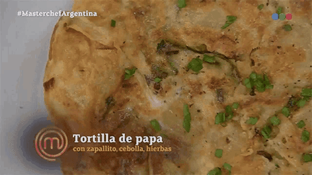 Tortilla De Papa Masterchef Argentina GIF - Tortilla De Papa Masterchef Argentina Con Zapallito GIFs